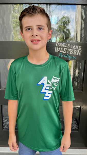 Audubon Elementary Dri-fit AES Owl Spirit Shirt