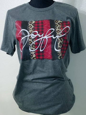 Joyful Graphic Tee - Nico Bella Boutique 