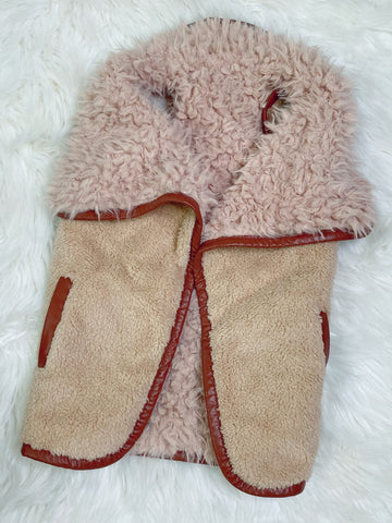 Girls Fur Vest - Nico Bella Boutique 