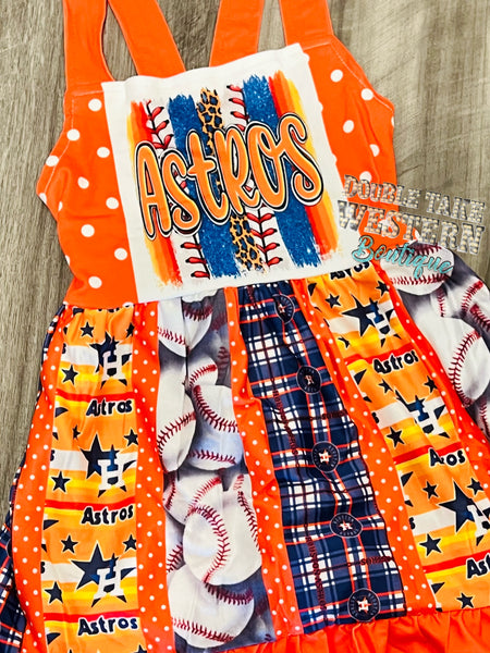 Houston Astros Ultimate Twirl Dress